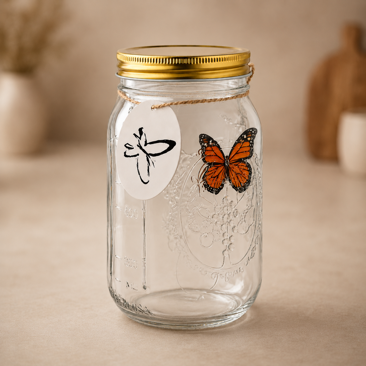 Butterfly Glow™ Moving Butterfly Jar