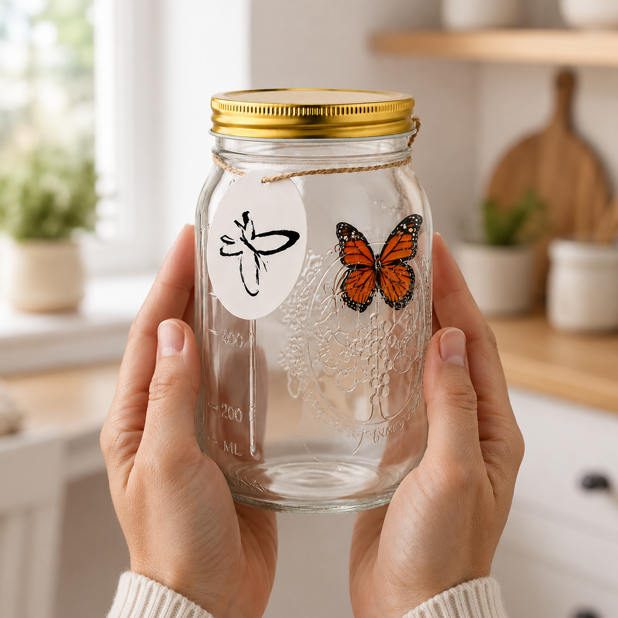 Butterfly Glow™ Moving Butterfly Jar